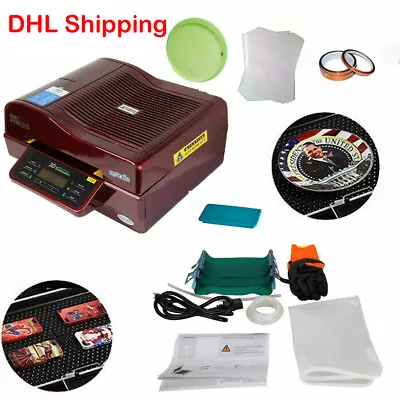 $929 • Buy Multi-functional 3D Vacuum Sublimation Heat Press Machine Kit For Phone Case Mug