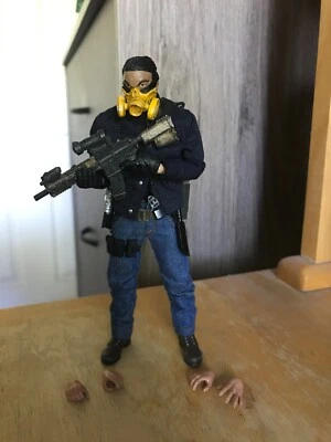 $125 • Buy Custom 1/12 Iron Mask Maxwell ThreeA 3A Mezco Damtoys Vortex Crazy Figure