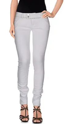 $62 • Buy MET (Italy) Skinny Rhinestones Jeans White 30 NWT $211