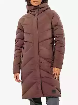 Jack Wolfskin Marienplatz Women's Down Coat - Wild Ginger - Size Medium • £89.99