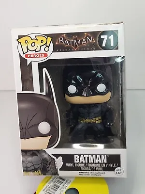 FUNKO POP! HEROES #71 DC Comics Batman Arkham Knight BATMAN Vinyl Figure BOXED • $49.99