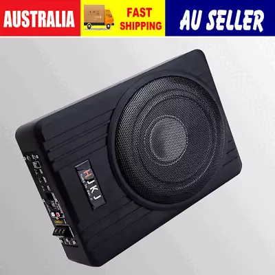 600W 10 Inch Car Under-Seat Subwoofer Active Audio Bass Speaker Stereo Amplifier • $117.95