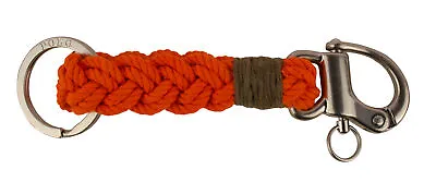 Polo Ralph Lauren Snap Shackle Braided Key Fob Key Chain • $29.90