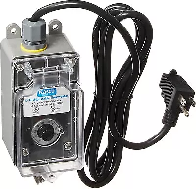 $118.75 • Buy Kasco C-10 Temperature Controller Thermostat For 120V De-Icer Control Box