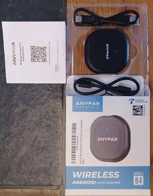 Android Auto Wireless Adapter Dual-core 5G Chip (Upgraded) Anyfar B4 Dongle... • $39