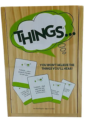 $17.90 • Buy The Game Of Things By PlayMonster (Wooden Edition) - Adult Humor Party Game NEW