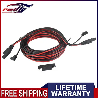 25Ft 16AWG SAE To SAE Extension Cable 2 Pin Quick Disconnect Wire Harness Cord • $20.44