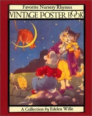 Vintage Poster Book: Favorite Nursery Rhymes - 9780740729058 Paperback Wille • $23.34