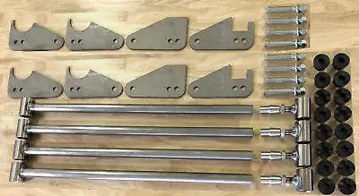 Parallel 4 Link Kit - 1.25  Bars 1/4  Steel Brackets Universal W/o Panhard Bar • $400