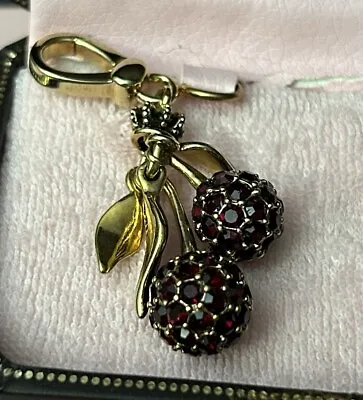 New Juicy Couture Pave Cherry 🍒 Charm For Bracelet Or Necklace B#21 • $99.99