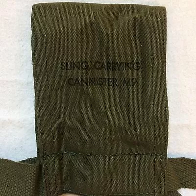 Vintage Vietnam US Military M9 Carrying Sling - NEW - For Use With M25A1 Mask • $7.50