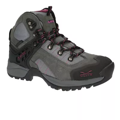 £39.98 • Buy Hi-Tec Womens HI-TEC Sierra V-Lite Fasthike WP Walking Boots Grey Sports