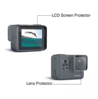 LCD Lens Protector Kit For GoPro HERO 7 White & HERO 7 Silver - Sold From AU • $19.95