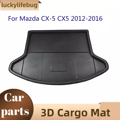 Auto Rear Cargo Mat Foam Boot Liner Tailored Tary For Mazda CX-5 CX5 2012-2016 • $34.14