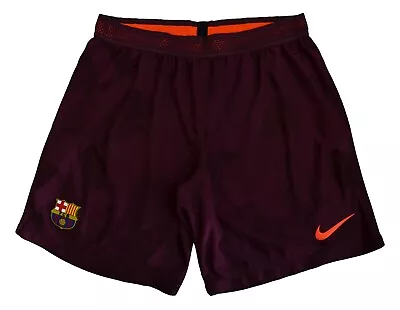 Barcelona Spain 2017/2018 Third Football Shorts Jersey Nike Size Xl Player Issue • $47.99