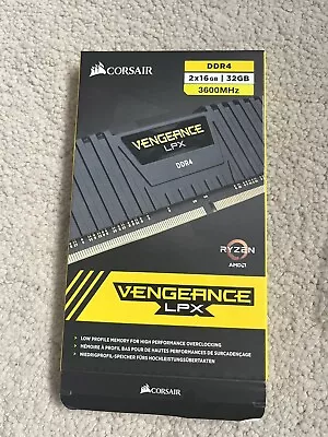 Corsair Vengeance LPX 32GB (2x 16GB) 3600MHz DDR4 Memory • £49.99