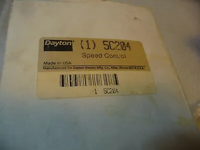 $1035 • Buy Dayton 5c204 Fan Speed Control