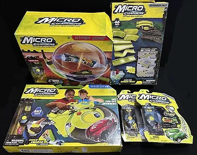 Micro Chargers Racing Car Lot: Race Case - Hyper Dome - Launcer & Expansion Pack • $178.88