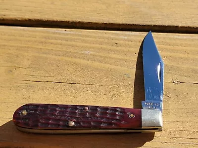 Vintage 1965-69 CASE XX 61024 1/2 RED BONE BAREHEAD POCKET KNIFE 65-69 • $145