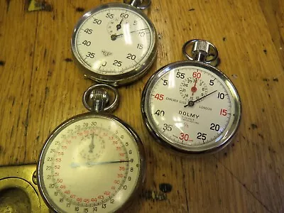 Heuer Vintage Stop Watch And 2 Others All Working   • $13.06