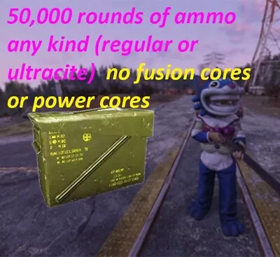 ⭐️ ⭐️⭐️ 50000 Rounds Of Ammo (Ultracite Or Reg) (PC) • $5