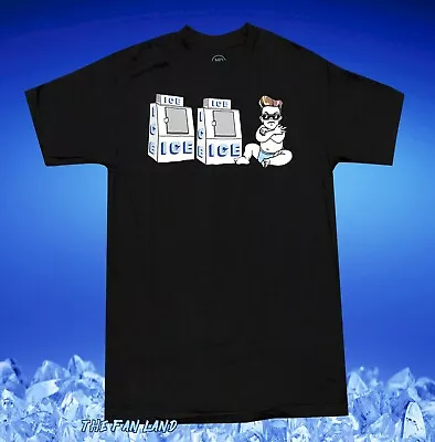 New Vanilla Ice Ice Ice Baby On Black Mens 1989 Vintage Classic T-shirt   • $21.95