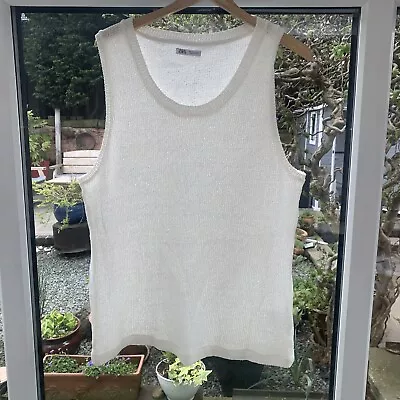 Men’s Zara Knitted Vest Size L • £0.99