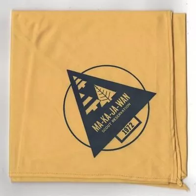 1972 Ma-Ka-Ja-Wan Lodge 40 Northeast Illinois Council Neckerchief [NC-4250] • $17.95