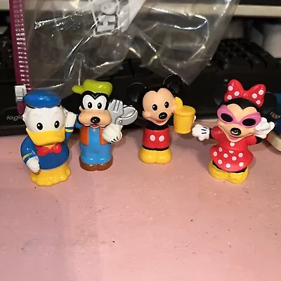 Fisher Price Little People Disney Donald Duck Goofy Pluto Mini & Mickey Mouse • $12.49