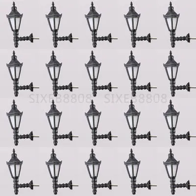 20P Model Railway Led Lamppost Lamps Wall Lights 1:25 G Scale 3V Warm White • $15.28
