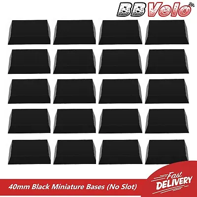 40mm Square Bases Miniature Models Wargaming Warhammer 40K AoS Games Workshop • £4.49