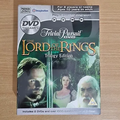 £7.99 • Buy NEW SEALED Trivial Pursuit DVD The Lord Of The Rings Trilogy Edition Game Parker