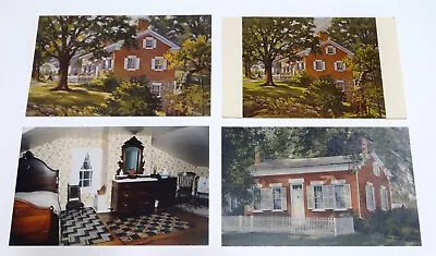 Milan Ohio OH Postcards Thomas Edison Home Birthplace • $3.49