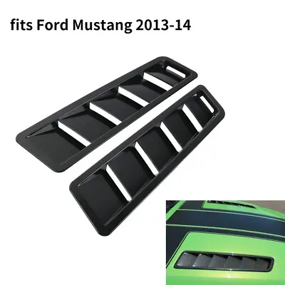 For 2013-2014 Ford Mustang Engine Hood Cover Outlet Vent Glossy Black  • $25