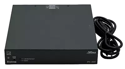 Extron XPA 2001-70V Xtra Power 70V 200W Amplifier W/ Power Cord • $39.99