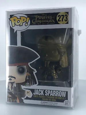 Funko POP! Disney Pirates Of The Caribbean Captain Jack Sparrow #273 DAMAGED • £24.99