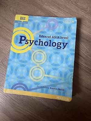 Edexcel AS/A Level Psychology Student Book  (E... By O'Neill Esther • £17.50