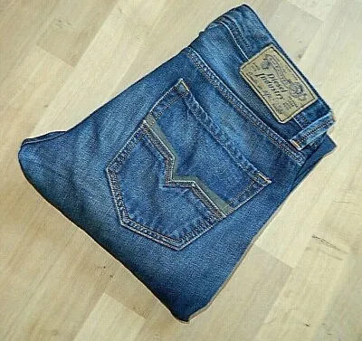£29.99 • Buy Mens Diesel Larkee Jeans Size 28  X 29 Indigo Wash (T115)