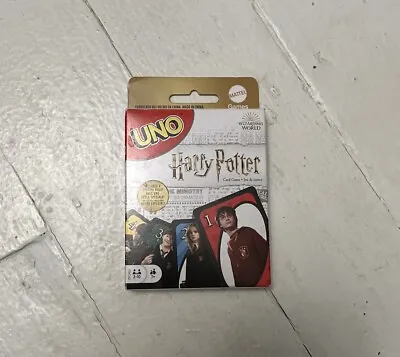 Uno Harry Potter Family Card Game - Multi-Colour FNC42 Mattel Games Used • $4
