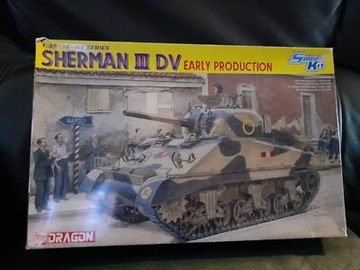 £45 • Buy BN & Unbuilt Dragon 1:35 Scale '39-'45 Sherman III DV Early Production Smart Kit
