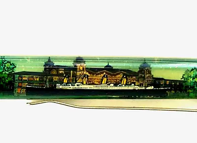 Ellis Island Floaty Pen Moving Ship Boat Immigration Museum New York Vintage • $25.99