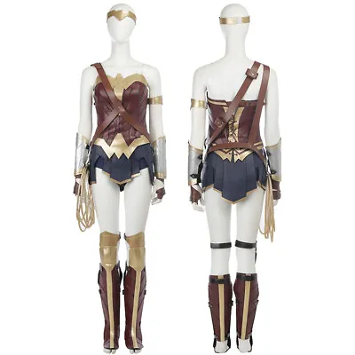 $128 • Buy Wonder Woman Cosplay Costume Diana Prince Classic Complete Outfit With Skirt