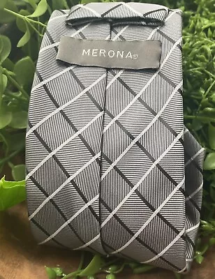 Merona Silver Gray Tie • $8