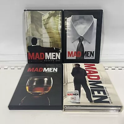 Mad Men Complete Season 1 2 3 4 DVD | Jon Hamm Widescreen • $12.77