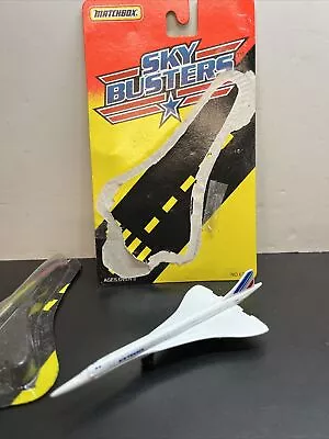 Vintage Matchbox 1995 Sky Busters British Airway SST Jet Diecast C1 • $7