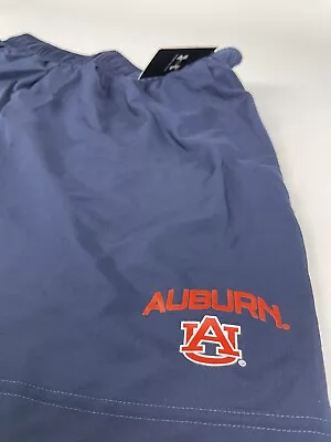 Auburn University Tigers Large L Under Armour Basketball Shorts UA NEW Blue Navy • $17.99