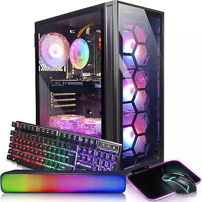 Stgaubron Gaming Desktop PC Intel Core I7 3.4G Up To 3.9G 32G RAM 1T SSD Gef • $863.28