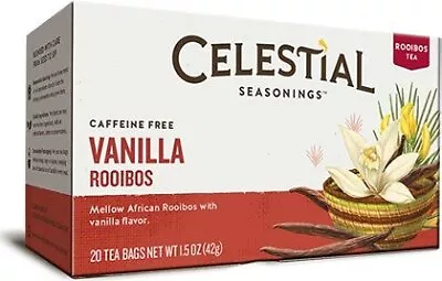 Celestial Seasonings Vanilla Rooibos Tea 20 Bag • $12.52