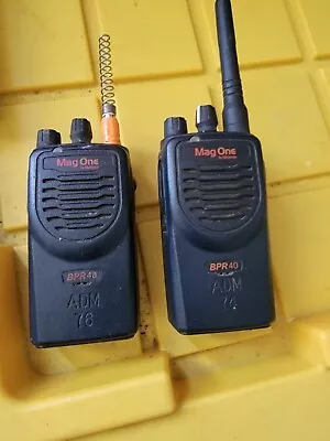 2-Motorola Mag One BPR40 UHF Two-Way Radio • $65