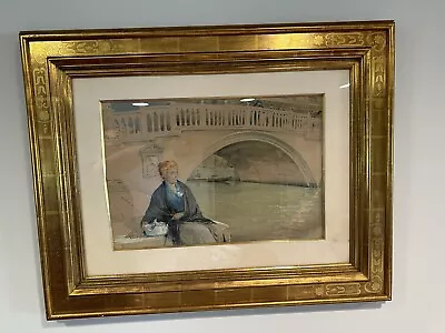 Henry Bacon Watercolor Painting  Venice  • $1000